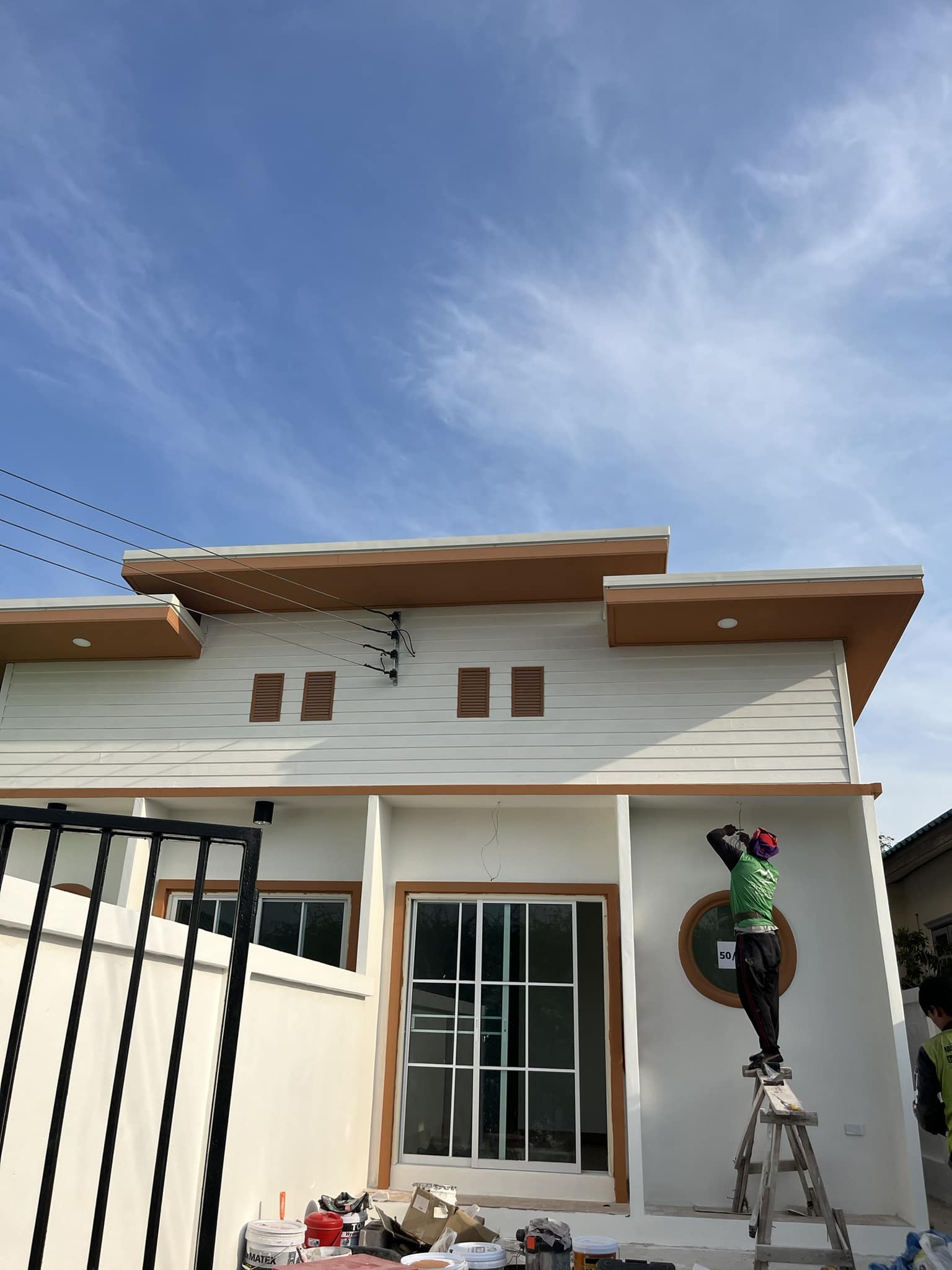 บ้านแฝดสไตล์โมเดิร์น